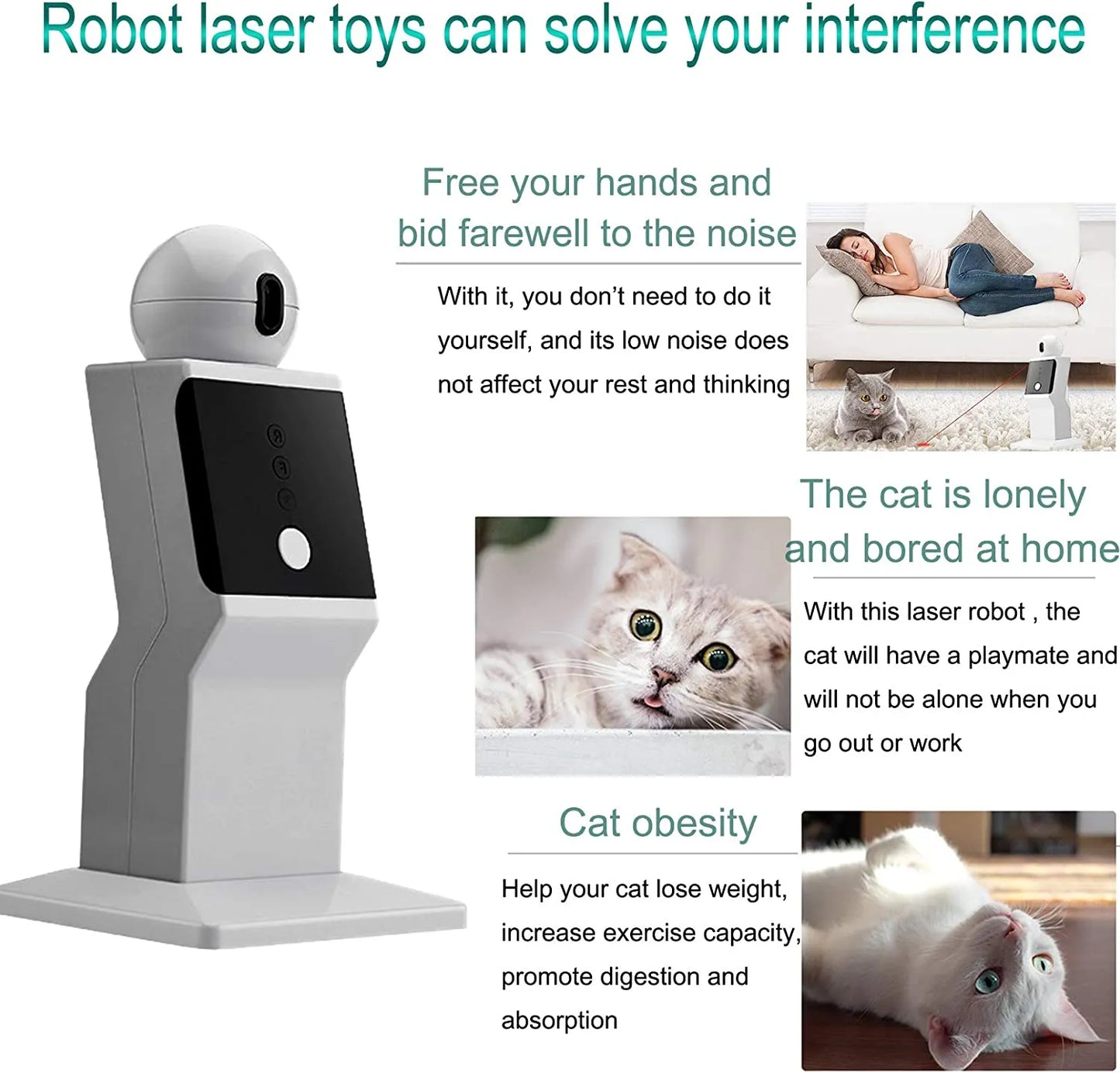 Automatic Interactive Laser Cat Toy