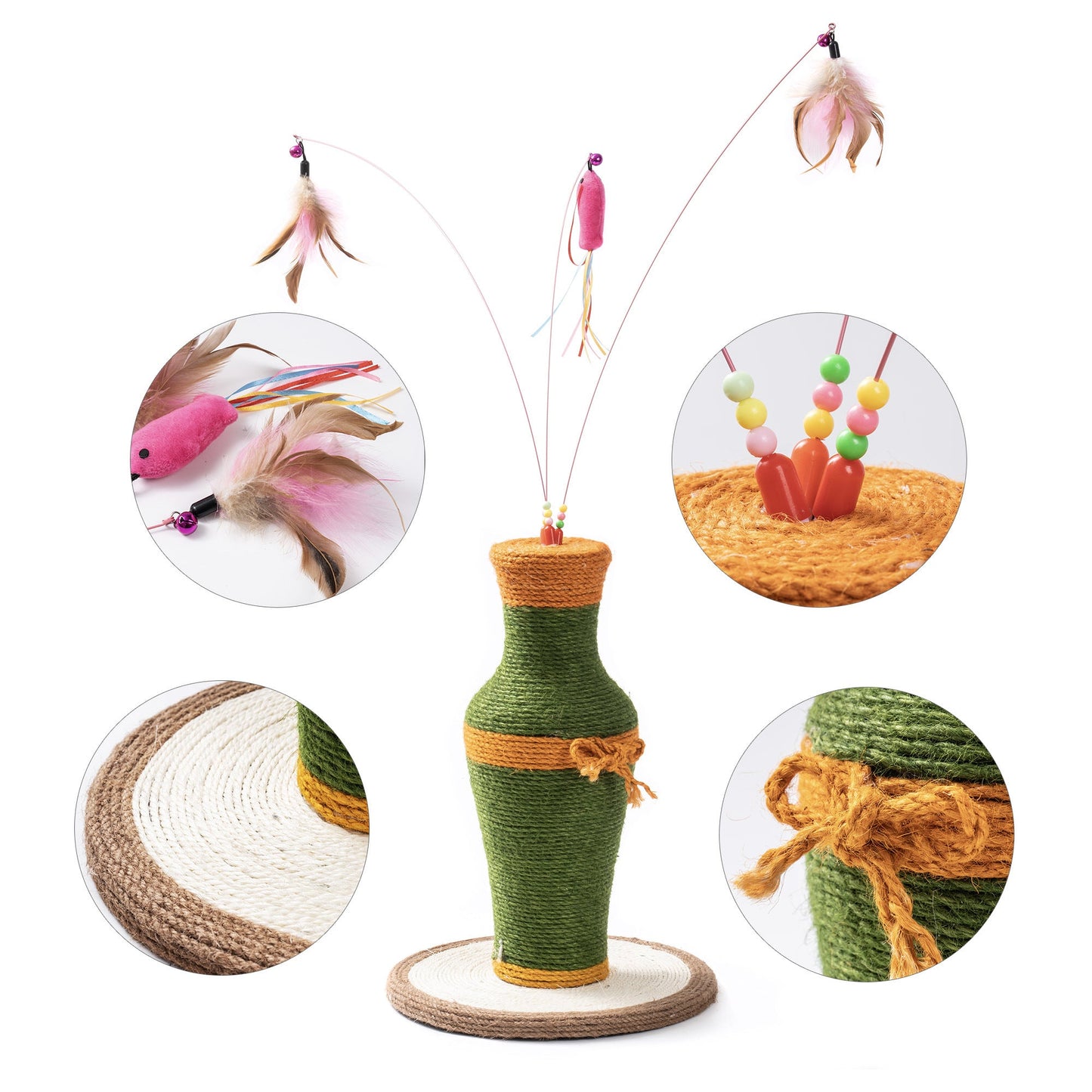 Cotton & Linen Vase-Shaped Toy